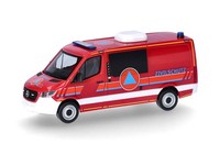 Herpa 099059 | Mercedes-Benz Sprinter '18 Halbbus Flachdach | Zivilschutz | 1:87