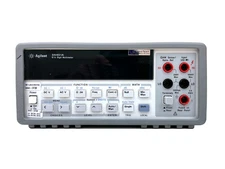 Agilent / Keysight 34401A 6½ Digit  Digital Multimeter with Bumper Kit & Leads