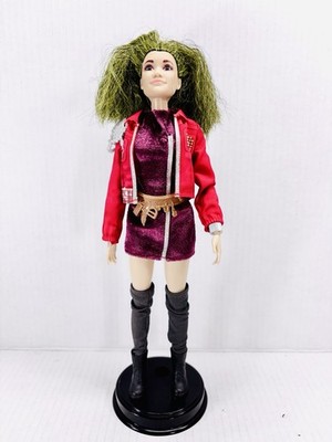 Disney Zombies 2 Eliza Zambi 11.5  Doll Green Hair Dressed Ultra Complete Rare!
