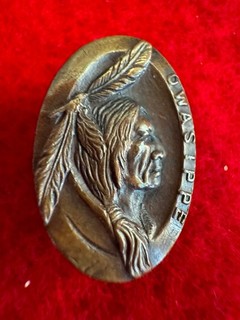 1927 Boy Scouts of America Camp Owasippe O Pin