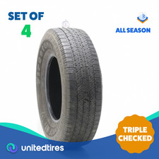 Set Of 4 Used Lt 24575r16 Firestone Transforce Ht2 120116r - 7-8.532 Set Of 4 Used Lt 24575r16 Firestone Transforce Ht2 120116r - 7-8.532
