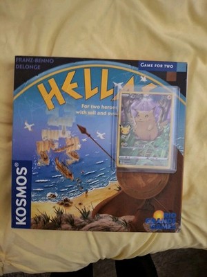 Hellas Board Game Rio Grande Kosmos 2 Player Strategy Game Missing 2 Soldiers