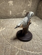 The Country Bird Collection The Nuthutch Bird Figurine Statue Ornament Excellent