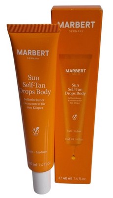 MARBERT Sun Self-Tan-Drops Body 40 ml - Selbstbräuner-Konzentrat für Körper