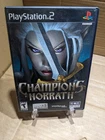 Champions of Norrath (Sony PlayStation 2 PS2 2004) Black Label CIB Complete