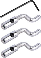 3pcs Z Bend Throttle Cable Ends Universal Adjustable Throttle Cable Connectors