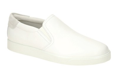 Ecco Schuhe STREET LITE weiß Herrenschuhe sportliche Slipper 52141450236 NEU