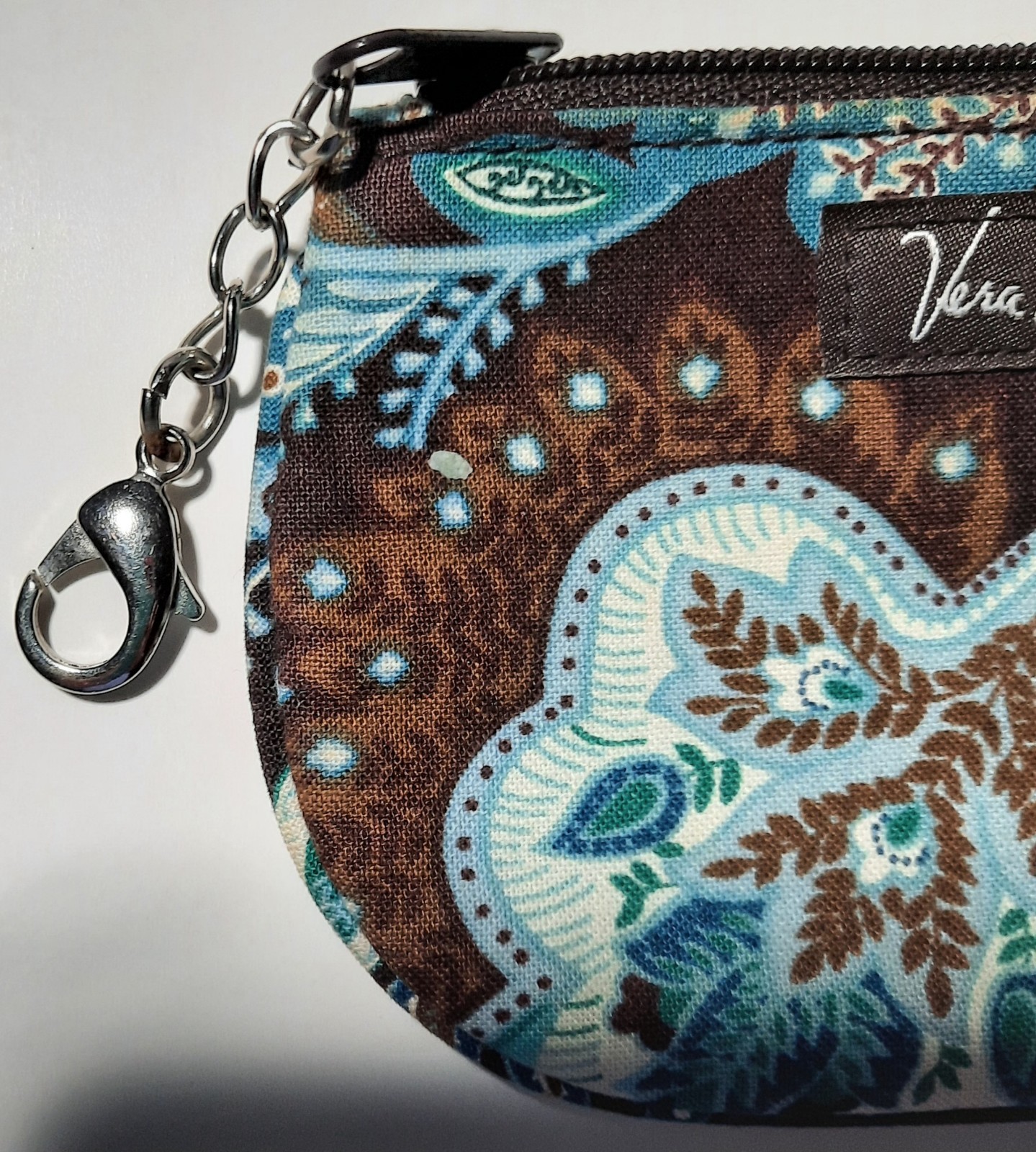 Vera Bradley Java Blue Women’s large Zip Wallet &… - image 7