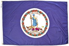 Annin Flagmakers Virginia State Flag USA-Made Official State Design