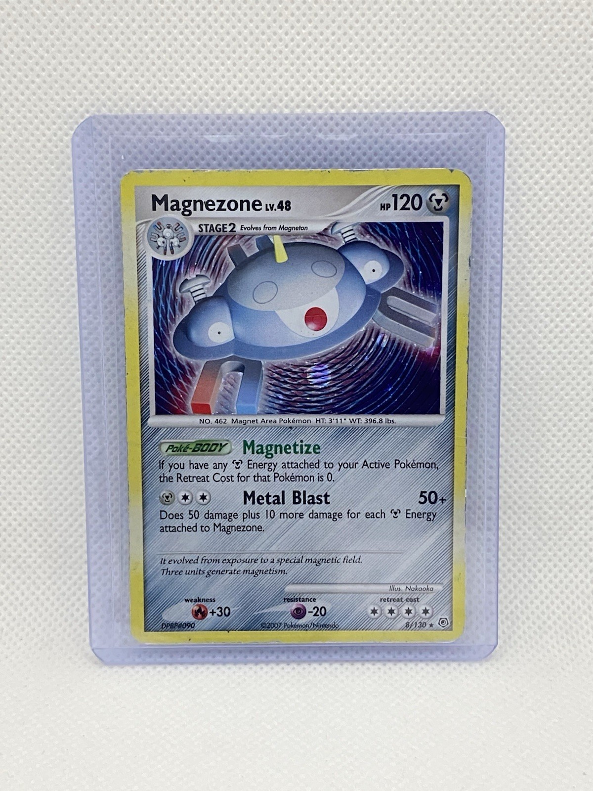 Magnezone 8/130 Diamond and Pearl Holo