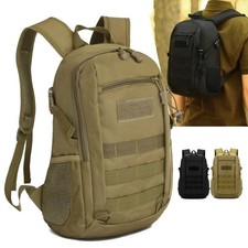 10L 20L Tactical Backpack Small Military Army Rucksack Molle Hiking Camping Bag