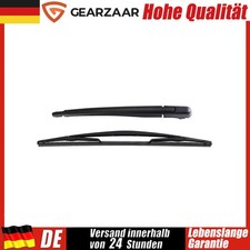 Wischerarm Hinten Set Ersatz für Opel Meriva X03 2003-2010 Wischerblätter Gummi