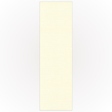 40 Linen Ivory Card Bookmark Blanks. 210mm x 44mm, 255gsm. Crafts DIY Making