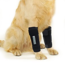 Dog Front Leg Brace, Pair of Dog Leg Brace with Metal Strips, Canine Front Le...