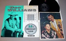 DOC WILLIAMS AUTOGRAPHED LP + PHOTO - 25th Anniversary Album