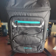 Insulated Backpack Cooler - Leak Proof, Holds 33 Cans, HANDLE IS BROKEN 
