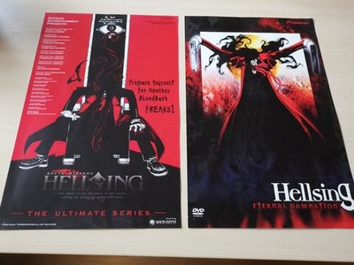 Hellsing Post Anime Manga Eternal Damnation Zwei 28cm X 44cm