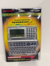 Sharp YO-520P Synchronize Memo Master Organizer Electronic NEW