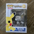 Vinyl Pop Figurine – Pokémon Pikachu #353 Silver Metallic 25th Anniv – In Box