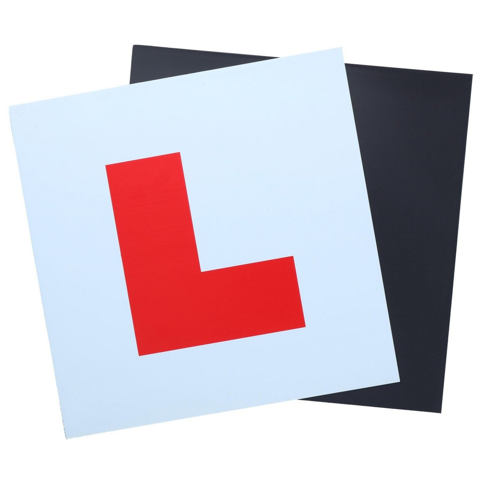Learner Plates Full Magnetic Driver 2 Pack Full Sized Backing Strong DVLA  Car