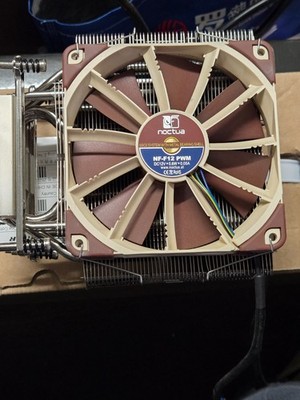 Noctua NH-U12S Premium CPU Cooler with NF-F12 PWM 120mm Fan - Used