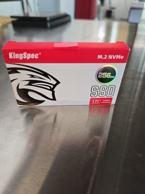 KingSpec 256GB M.2 NVMe SSD PCIe Gen3×4 2280 Internal Solid State Drive 2400MB/s