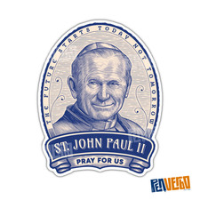Saint John Paul II Quote Sticker | Saint Quote | Religious  Sticker | SQ445