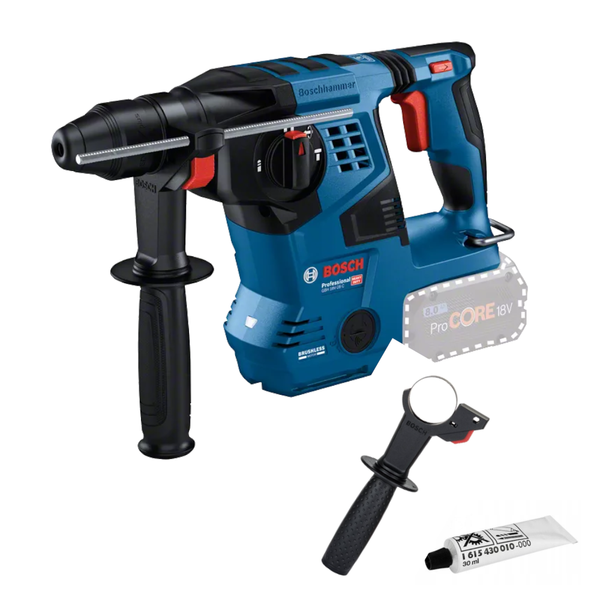 Bosch Akku-Bohrhammer Mit Sds Plus + Fetttube + Zusatzhandgriff 0611920000-image