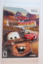 Cars Mater-National Championships Disney Pixar Nintendo Wii Game CIB
