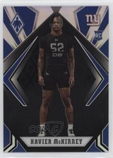 2020 Panini Phoenix Rookies Black /10 Xavier McKinney #156 rf2