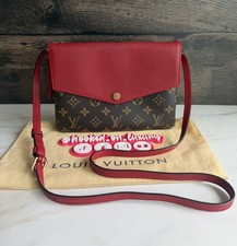 Authentic Louis Vuitton Twice Twinset Cerise ...