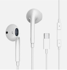 USB-C Type C Wired Headphones Earbuds for iPhone 15 16 17 Pro Max Plus US