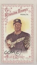 2014 Topps Allen & Ginter's Mini Red Bordered 18/33 Wily Peralta #336 0nr3