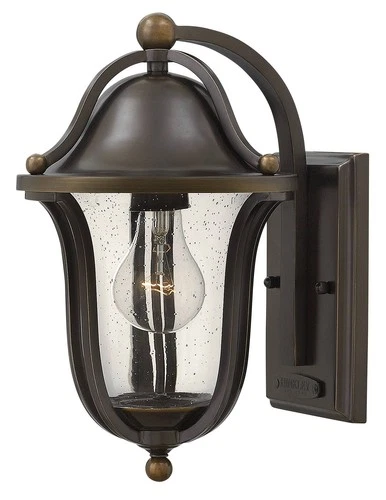 Hinkley Bolla 7 1/4" Wide Olde Bronze Outdoor Wall Light - Picture 2 of 10