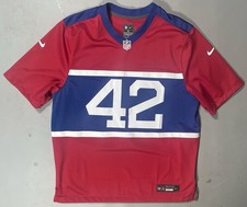 nike jersey new york giants century red alternative #42 Charlie Conerly mens XL