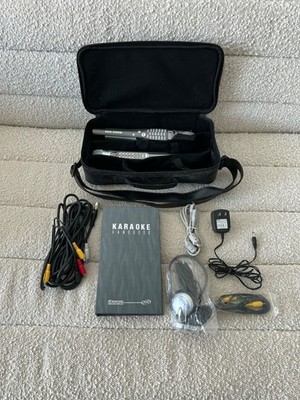 Magic Sing Magic Mic with two Mics and Song Cartridge and Song Book