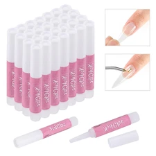 30PCS Nail Glue for Acrylic Press on Nail Tips Adhesive Super Bond for DIY Nail