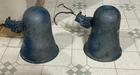 VINTAGE GARAGE SEVICE STATION GAS PUMP LIGHTS OLD VINTAGE PEMCO LIGHTS