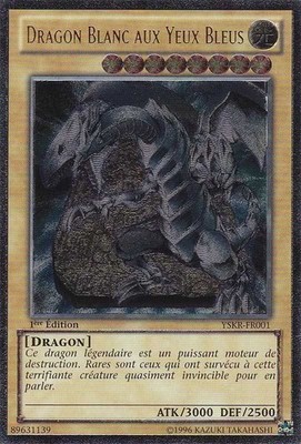 Yu-Gi-Oh! - Blauäugiger Weißer Drache - GESPIELT - FR - 1.