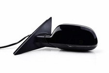 Audi A4 B8 LCI Saloon 2011-2015 Left Passenger Wing Mirror Black 8Pin OEM 021053