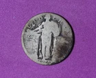 1925- Standing Liberty Quarter #P34144