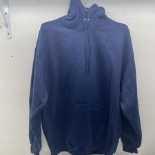 Port Company Navy blue Pocket/hoodie extra large new