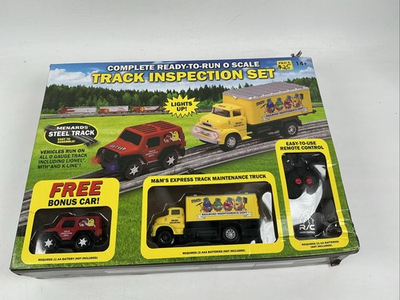 #ad Menards O Gauge Mamp;M Track Inspection Set $49.95