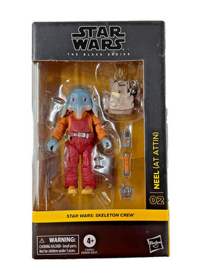 Star Wars Black Series Skeleton Crew 6'' Neel (At Attin) Actionfigur - Neu in OVP