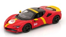 Ferrari SF90 Stradale #50 Assetto Fiorano 1:18 Scale Diecast Model by Bburago