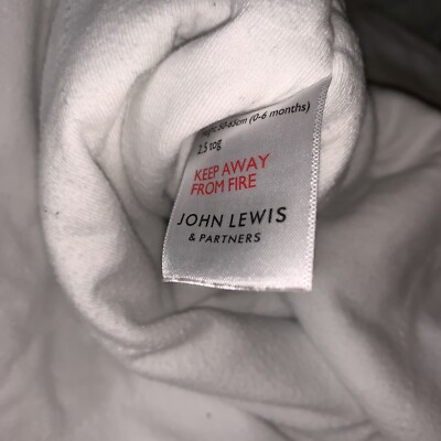 John Lewis  Sleeping Bag, 2.5 Tog, 0-6 Months Barbie Pink Butterflies Lit Wear