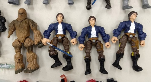 Hasbro Star Wars MASHERS Lot Of 21 Figures ~ Accessories Weapons - Picture 7 of 9