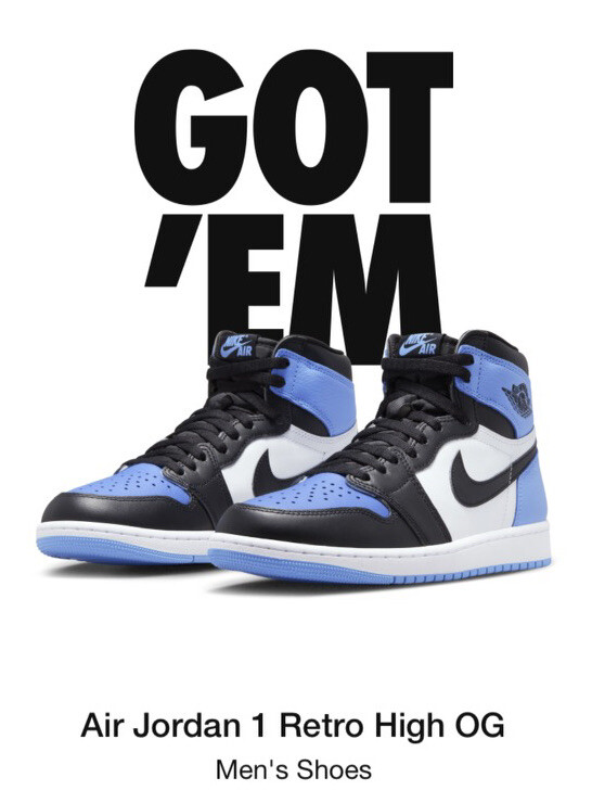 DS Brand New Jordan 1 Retro High OG UNC Toe Sz-10.5 DZ5485 DS Brand New Jordan 1 Retro High OG UNC Toe Sz-10.5 DZ5485