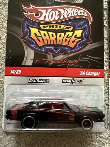 Hot Wheels Phil’s GARAGE 2009 2 SET 1969 BLACK & GRAY Riders 14/39 - Picture 4 of 11