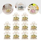 10pcs Gold Vases for Centerpieces Wedding Party Decoration Centerpiece Table New